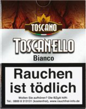Toscano Toscanello Bianco (früher Aroma Grappa) - 1 Schachtel (5 Stück)