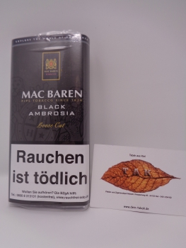 Mac Baren - Black Ambrosia - 50gr.