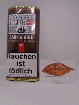 Danske Club Pfeifentabak Dark & Gold - 50gr.