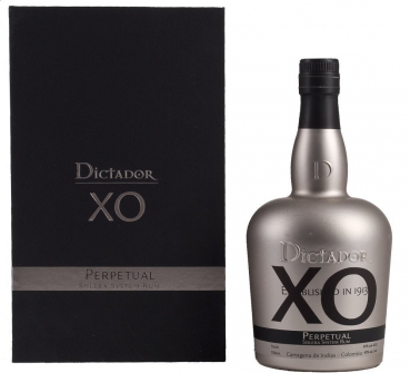 Dictador XO Perpetual mit Geschenkverpackung Rum (1 x 0.7 l)