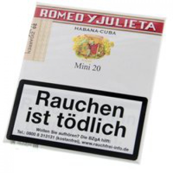 Romeo y Julieta Cigarillos Mini Cigarillos - 20 Stück