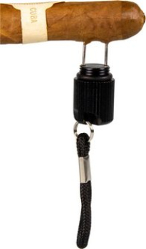 Passatore Drawpoker mit 2 Dornen Alu eloxiert schwarz mit integriertem Rundcutter 10mm Schnitt Länge Dorne: 2cm