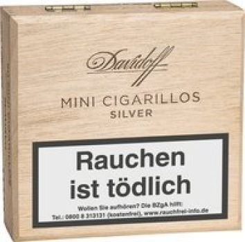 Davidoff - SILVER - Zigarillos  50Stück - Kiste