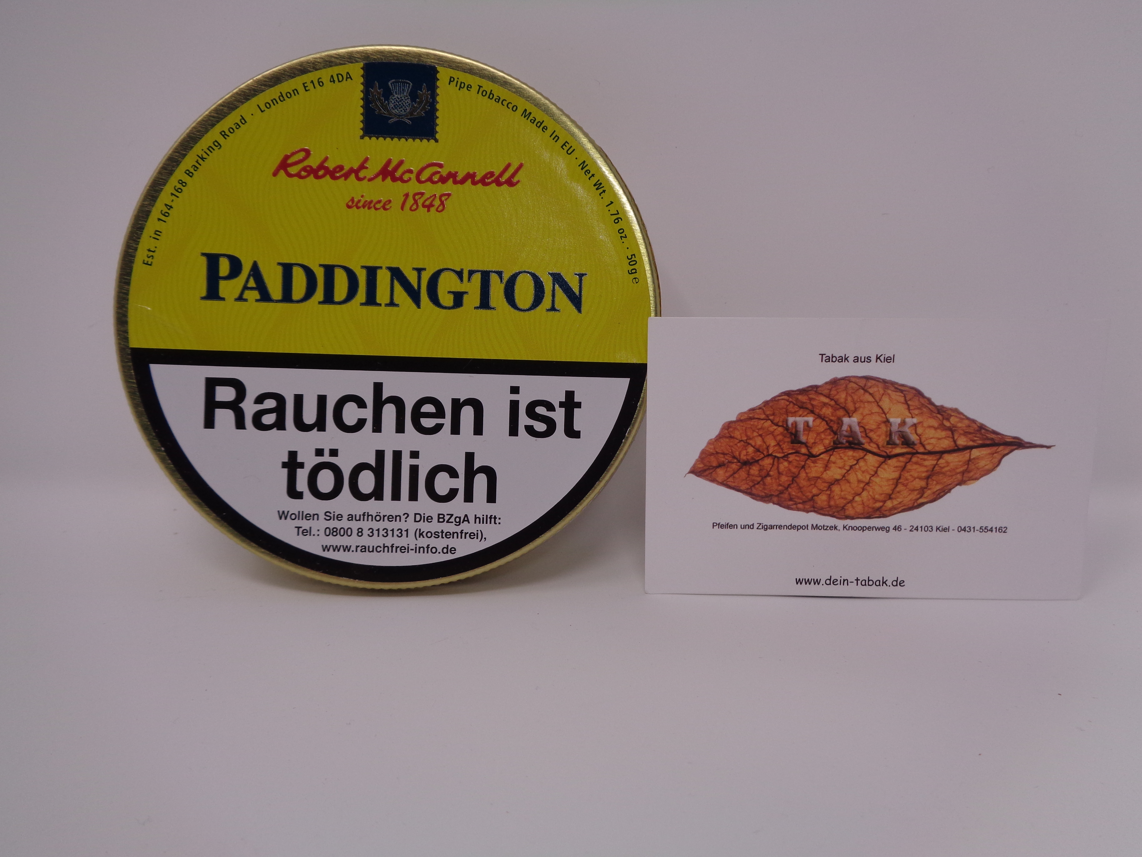Dein-Tabak.de - Robert McConnell Heritage - Paddington