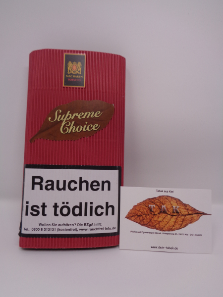 Mac Baren Choice Supreme Choice (ehemals Cherry) Pouch 40gr.