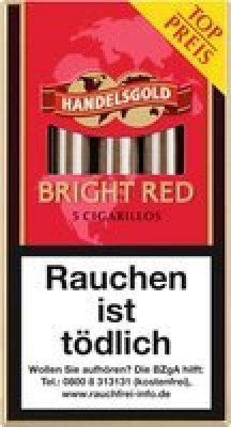 Handelsgold Bright Red - 5 Stück