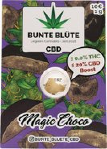 Bunte Blüte CBD-Hash "Magic Coco" 20% CBD 1g THC-Frei