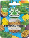 Bunte Blüte CBD-Hash Tropical Punch 20% CBD 1g Beutel THC-Frei